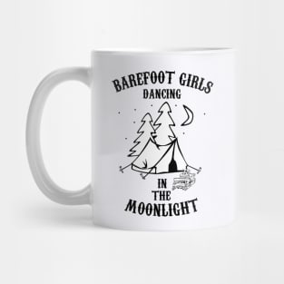 Barefoot Girls Dancing in the Moonlight Mug